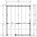 Summer House with Veranda Armin 19m² | 70mm | 5.3 x 6.7m