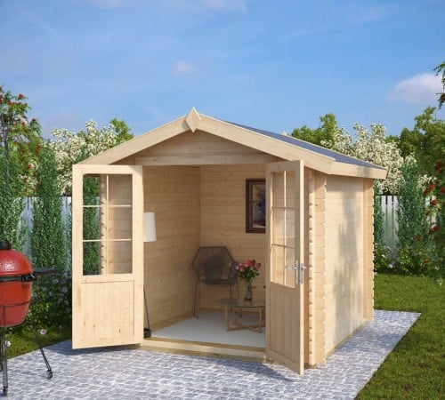  Garden Offices / Summer House &amp; Garden Shed Anita M 5m² / 28mm / 2,5