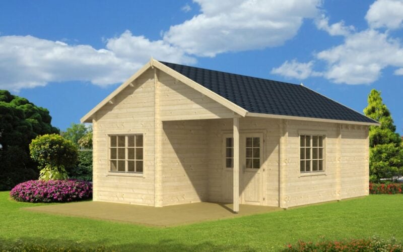 Large Granny Annexe Cabin Manchester 31m² | 58mm | 5.3×7.4m