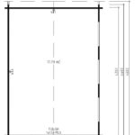 Garden Log Cabin Jacob B 12m² / 44mm / 4,4 x 3,2 m