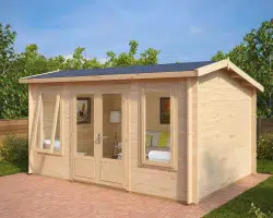 Modern Log Cabin Eva D