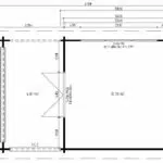 Garden Summer House with Veranda Anette 12m² / 44mm / 3,8 x 5,8 m