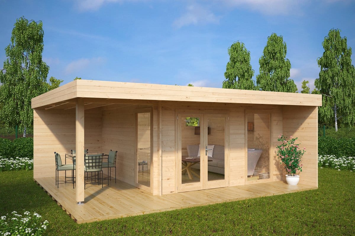 Contemporary garden rooms from experts – Summer House 24