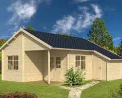 Large Summer House With Shed