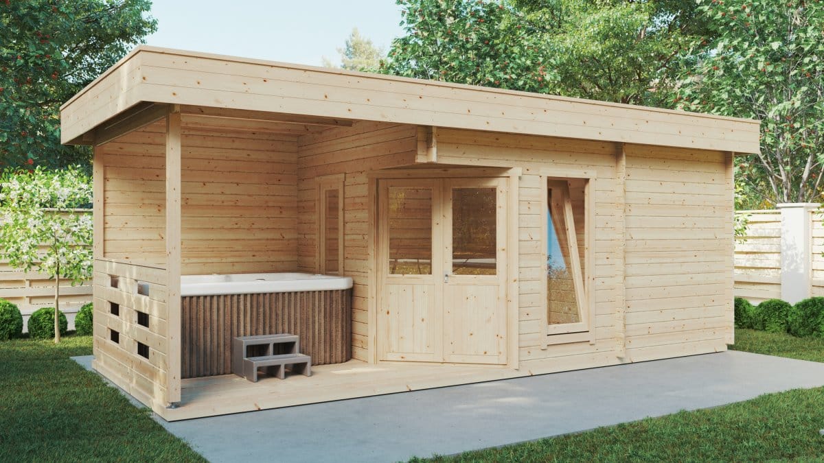 Esitellä 35+ imagen garden sauna cabin