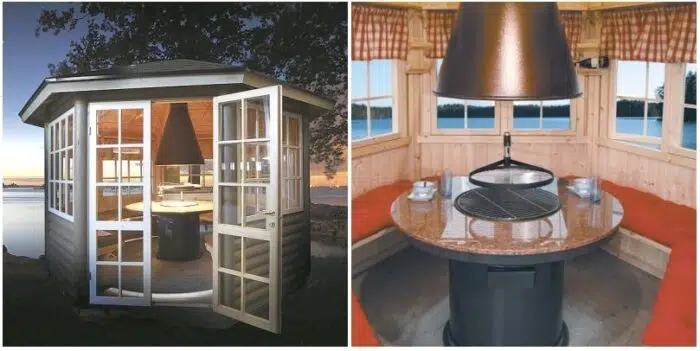Finnish BBQ Hut Seattle 6m² / 55mm / 3 x 2,6 m