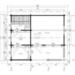 Garden gym & SPA center "Karina" 27m² | 6 × 5 m | 70mm