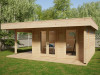 Modern Summer House Hansa Lounge XL with Veranda