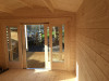 Garden summer house with Veranda Eva E 12m² 44mm 3 x 7 m