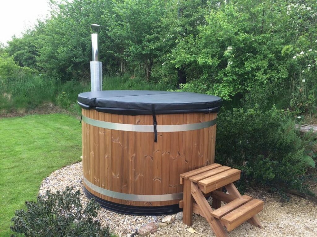 Kirami Easy Wood Fired Hot Tub In Devon Summer House 24