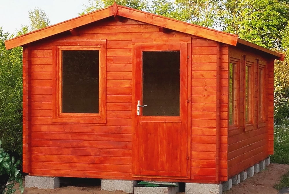 Self build garden room