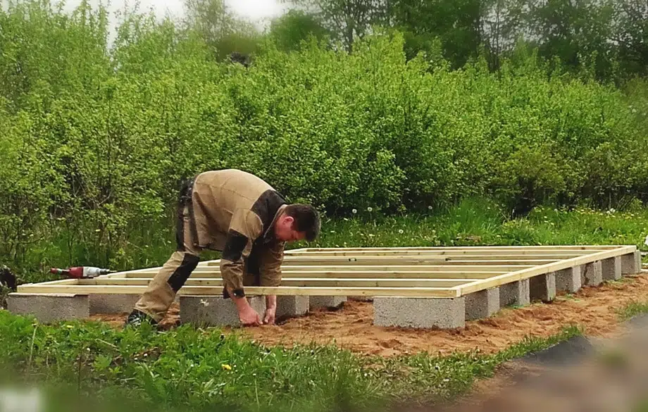 Installing a Self Build Garden Room 