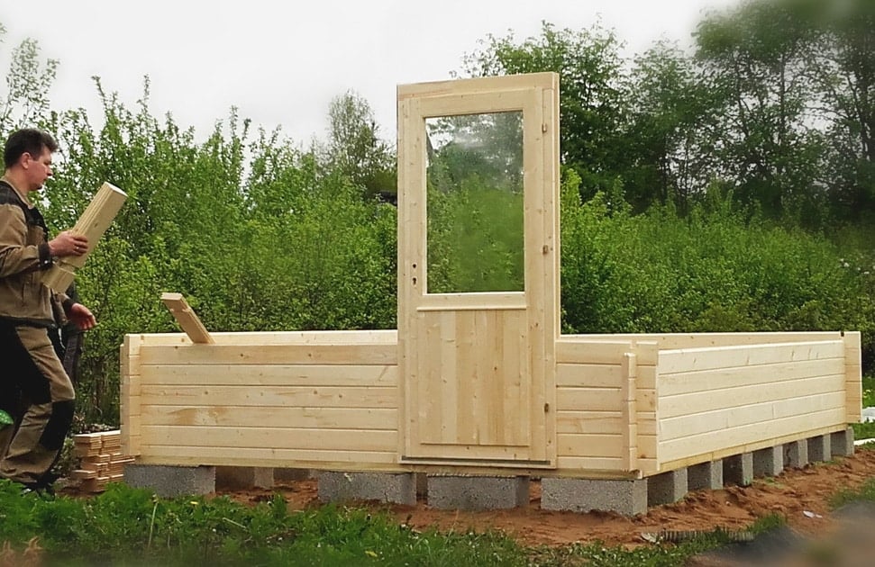 Installing a Self Build Garden Room 