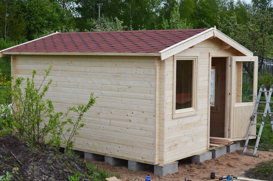 Installing a Self Build Garden Room