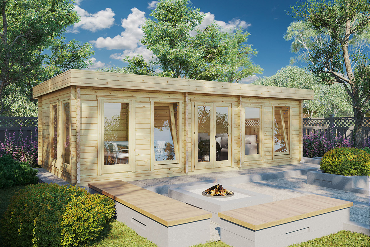 The Garden Table Tennis Room 30m2 70mm 8 x 4 m