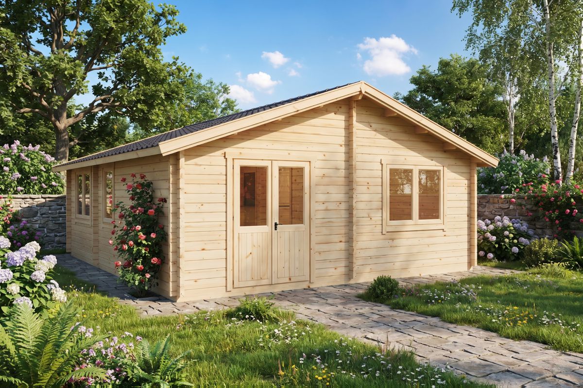 Two bedroom log cabin