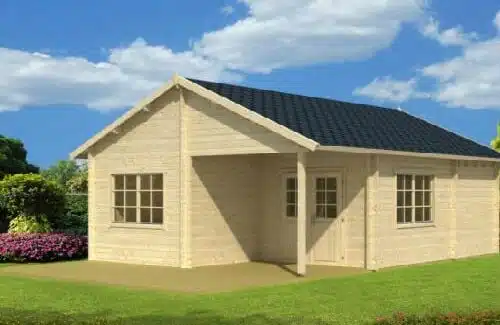 Garden Log Cabin Part I