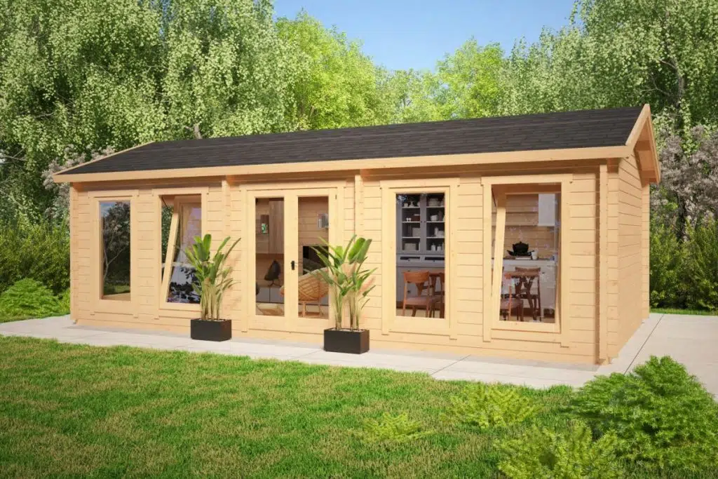 Large Garden Room C 30m 70mm 4 X 8 M Summer House 24   Garden Room C1 1024x683 