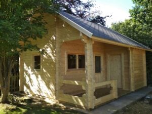 Garden Gym Fitness Room and Sauna Cabin Karina