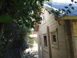 Garden Gym Fitness Room and Sauna Cabin Karina