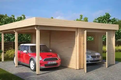 Wooden Garage