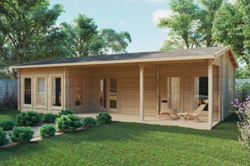 Two Bedroom Timber Lodge Holiday C