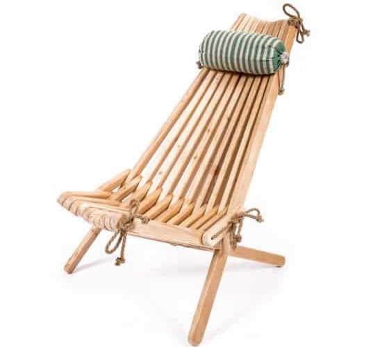 The LazyChair - terrace chair made of larch