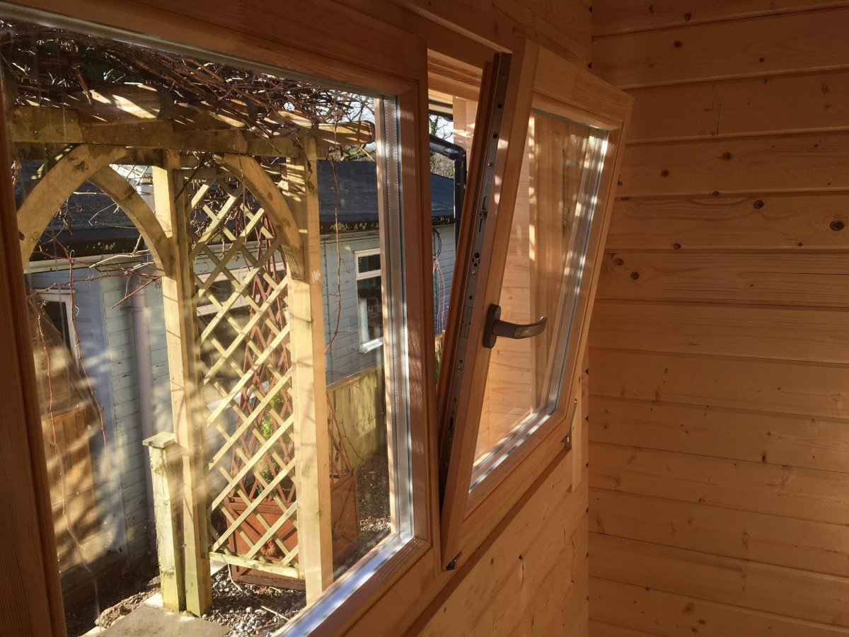 Garden Sauna Cabin Finland 11m2 3 x 4 m 70mm