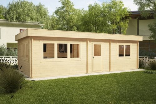 One Bedroom Log Cabin Holiday 40m2 / 70mm / 4,5 x 9 m One Bedroom Log Cabin Holiday 40m2 / 70mm / 4,5 x 9 m