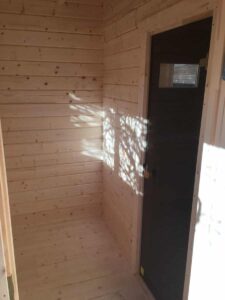 Garden Sauna Cabin Finland in Devon