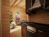Wooden Lodge with Bathroom Sweden C 22m2 / 6 x 4 m / 70mm