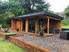 Customer photos of a Garden House Hansa Lounge XXL with Storage Room and Terrace