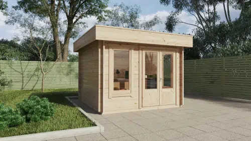 Mini Garden Office-2 9m2 / 44mm / 3 x 3 m Mini Garden Office-2 9m2 / 44mm / 3 x 3 m