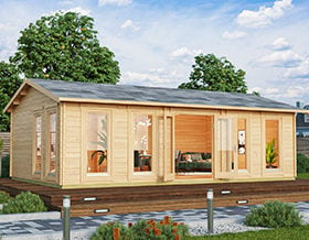 Premium Garden Log Cabins | SummerHouse24