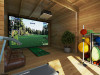 Garden Golf Simulator Room 2 6 x 4 m 70 mm