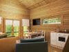 Log cabin with sleeping loft Stefan 1