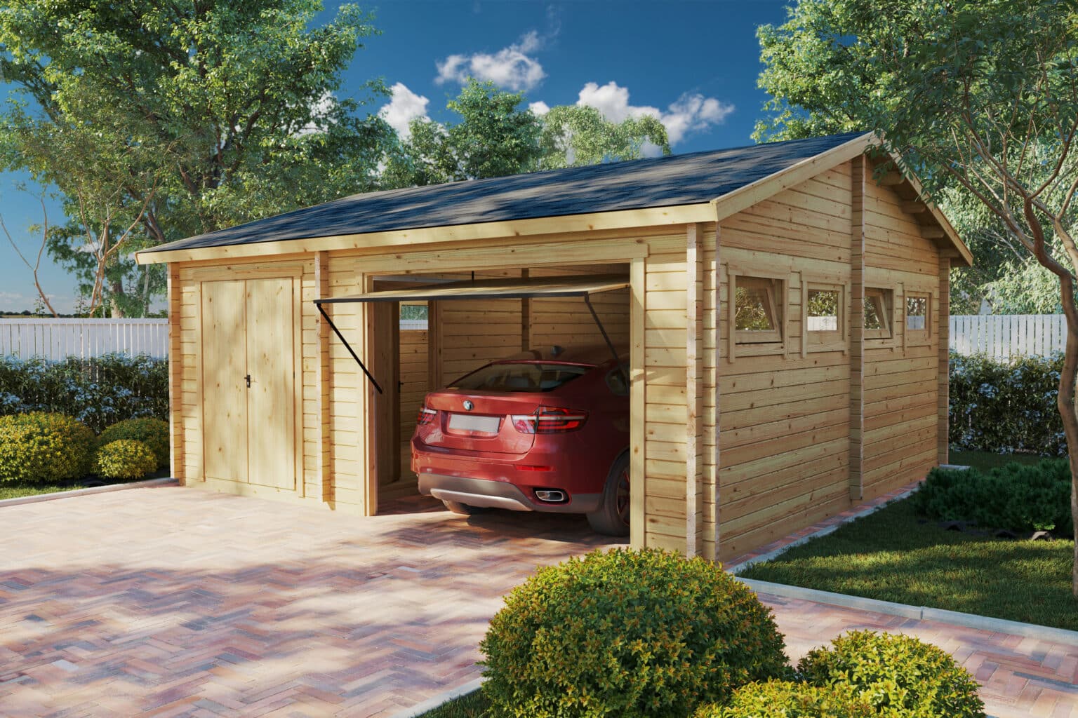 Best Garden Sheds & Garages to Buy in UK Summerhouse24