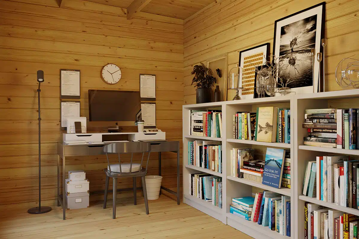 Two-Room Garden Building Amelia 22 m2 / 44mm / 8 x 4 m