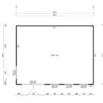Contemporary Garden Room Grace / 44mm / 19m² / 5 x 3.8 m