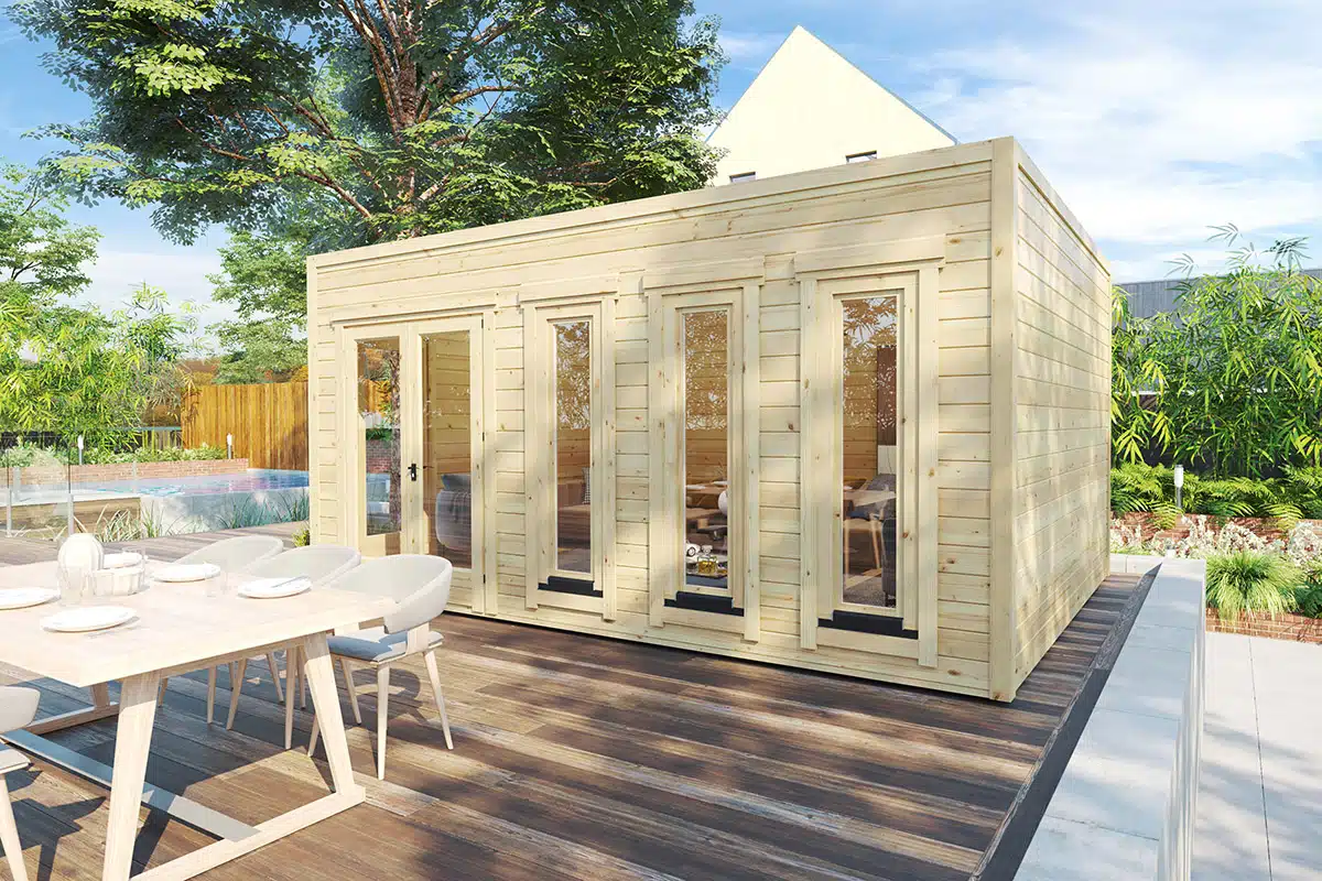 Contemporary Garden Room Grace QUBE