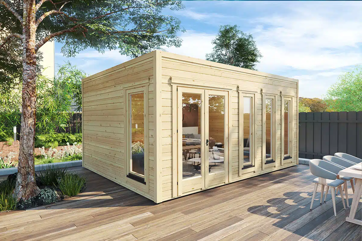 Contemporary Garden Room Grace QUBE