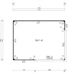Modern Garden Room Grace ALU 44mm | 19m² | 5 x 3.8 m