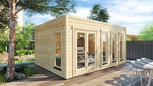 Garden Rooms less than 2.5 meters high for sale