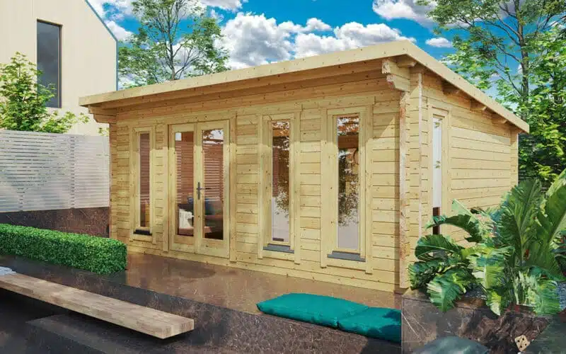 Large Garden Hobby Room Barbados 21m² / 44mm / 5,9 x 4,1 m