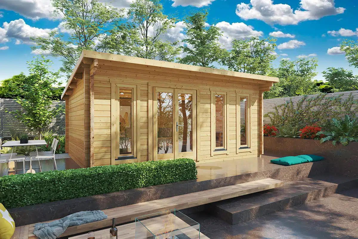 Large Garden Room Barbados 21m² / 44mm / 5.9 x 4.1 m / G0097