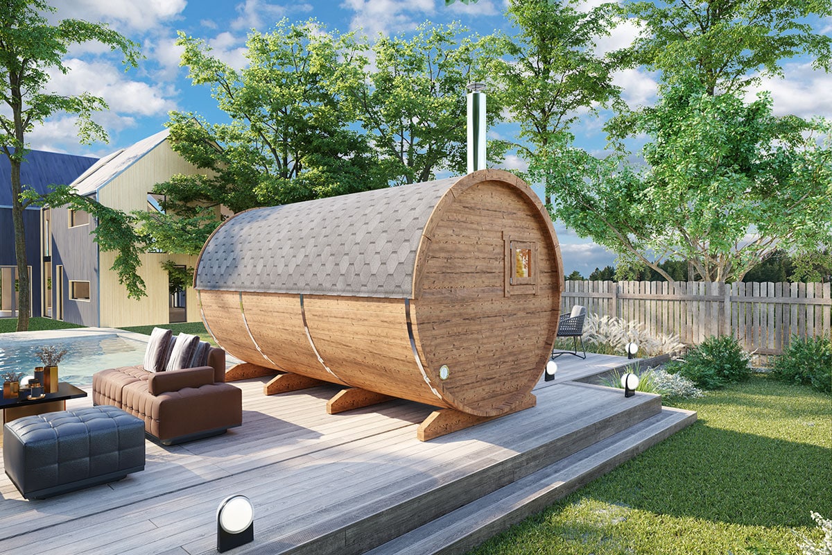 Barrel sauna | Fass sauna