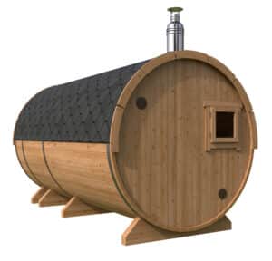 Barrel sauna window - 400 x 400 mm opening