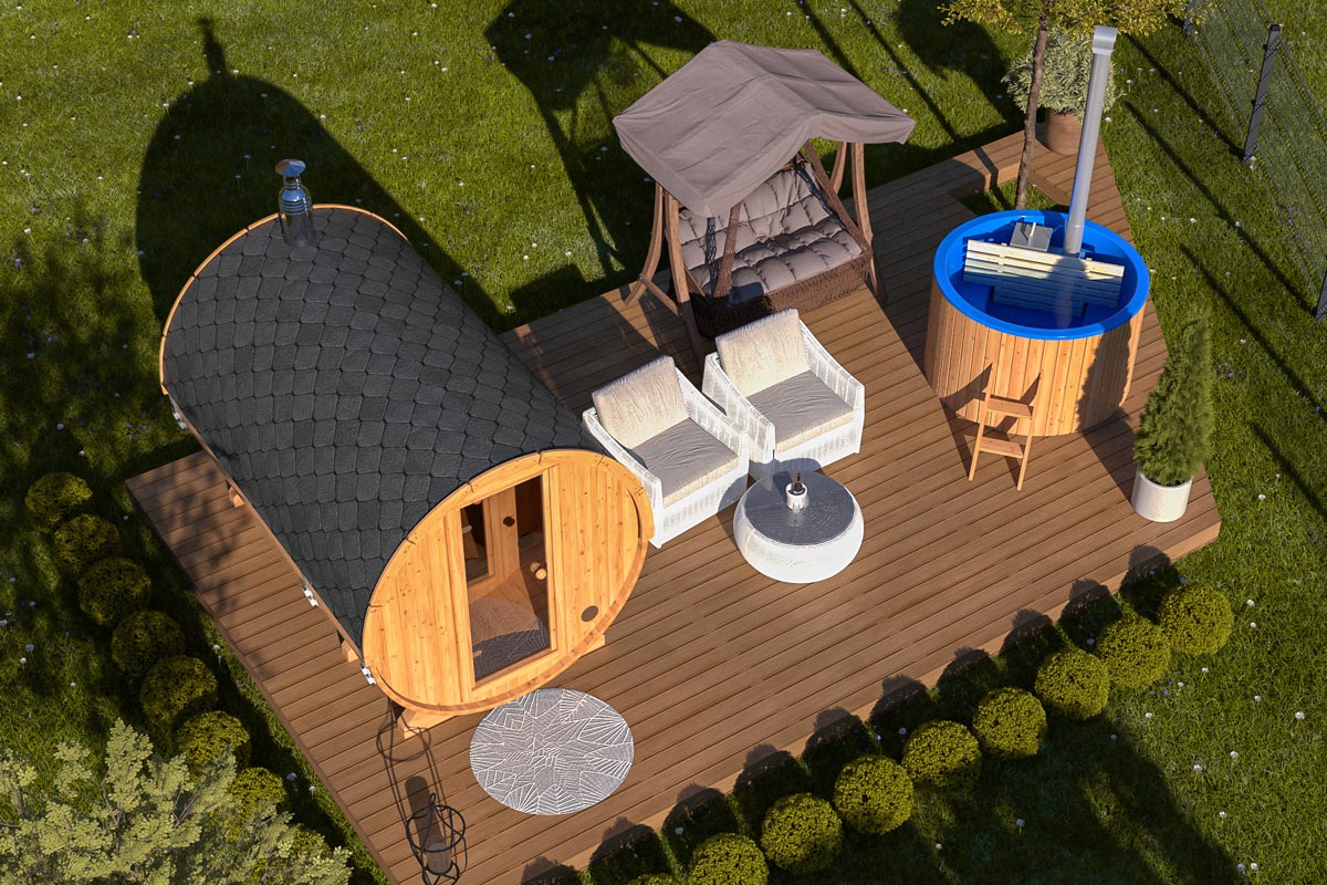 Barrel sauna | Fasssauna