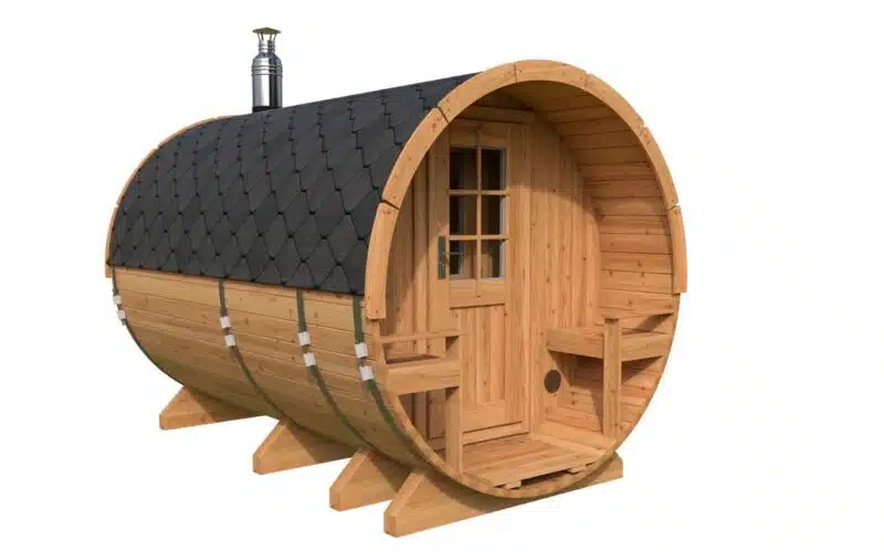 Barrel Sauna With Terrace