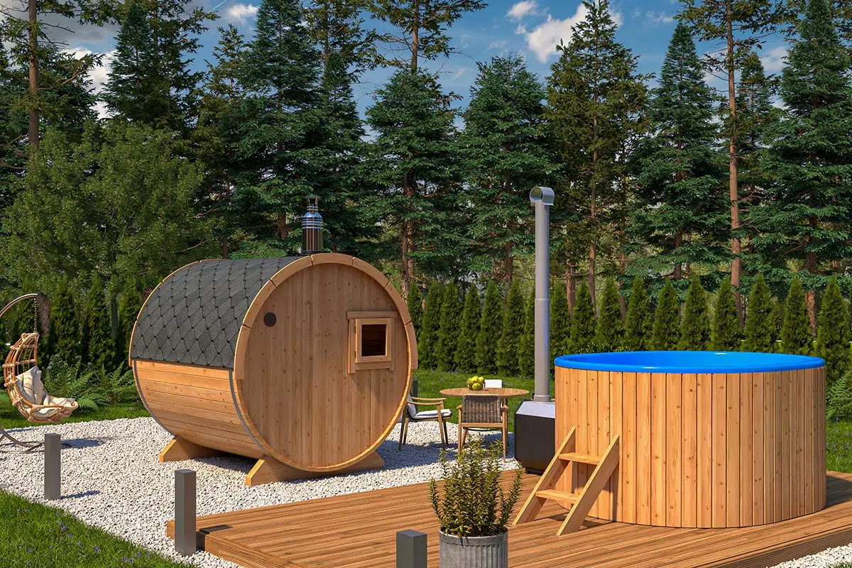 Small Barrel Sauna | TG013